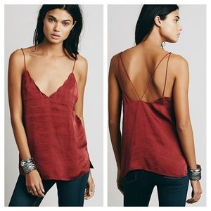 Free People Scallop Edge Cami